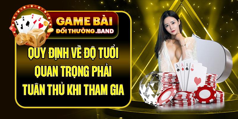 Quy định về độ tuổi quan trọng phải tuân thủ khi tham gia