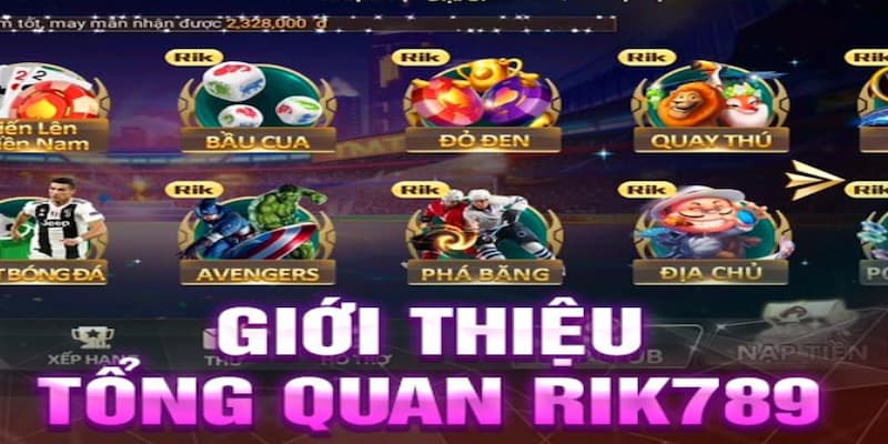 Những thông tin chính về cổng game trực tuyến Rik789